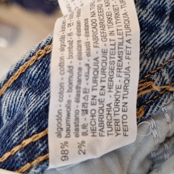 Zara Light Blue Straight Leg Jeans - Picture 12 of 12